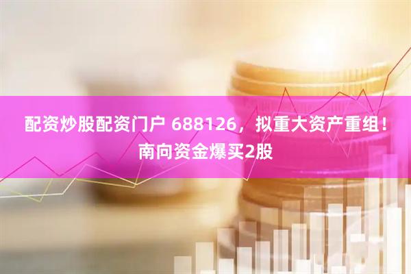 配资炒股配资门户 688126，拟重大资产重组！南向资金爆买2股